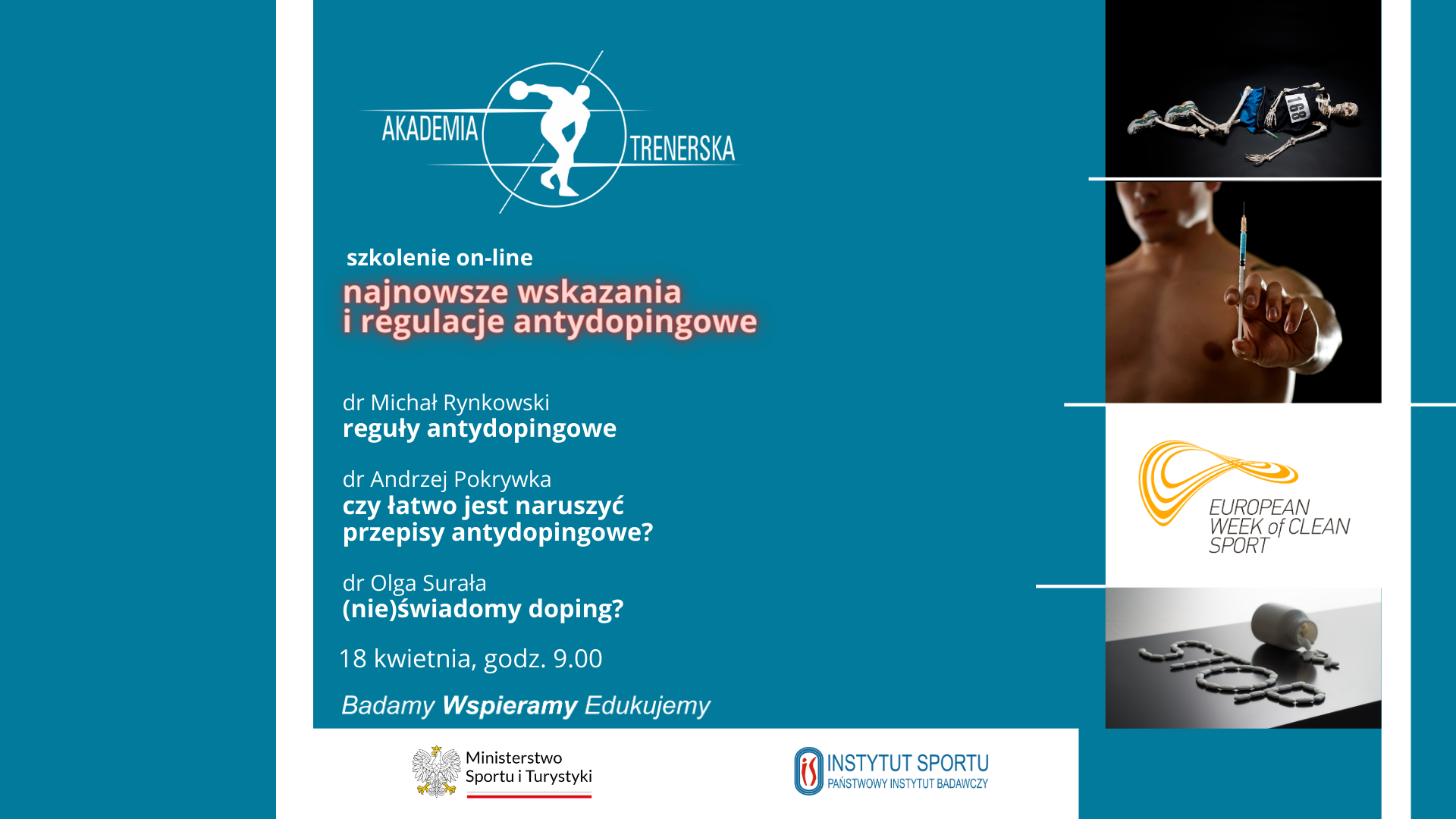Najnowsze wskazania i regulacje antydopingowe